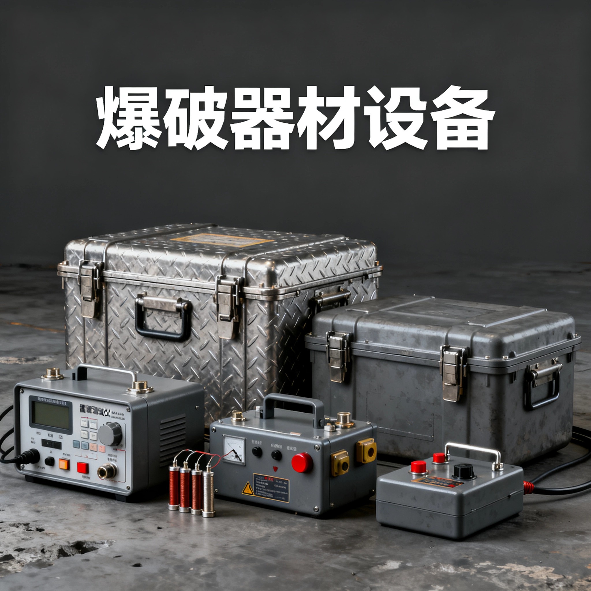 华容爆破工程师的“兵器库”：常用器材一册通